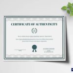 16+ Sample Certificate Of Authenticity - Documents In Pdf, Psd regarding Certificate Of Authenticity Template