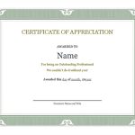 18 Best Free Certificate Templates For 2020 (Printable Editable In Printable Certificate Of Recognition Templates Free