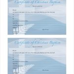 18+ Sample Baptism Certificate Templates – Free Sample, Example, Format With Christian Baptism Certificate Template