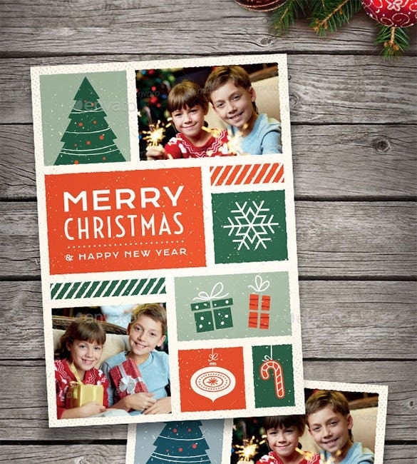 18+ Sample Photo Card Templates - Psd, Vector Eps | Free & Premium With Free Holiday Photo Card Templates
