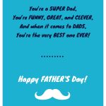19 Cool Father'S Day Card Templates + Funny Ideas – Venngage For Fathers Day Card Template