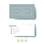2 Sided Business Card Template Word - Cards Design Templates in Plain Business Card Template Word