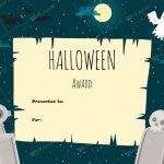 20 Best Halloween Award Certificate Templates (Word, Pdf) Within Halloween Certificate Template
