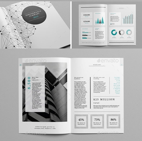 20 Best Indesign Annual Report Templates | Print | Idesignow Within Free Annual Report Template Indesign