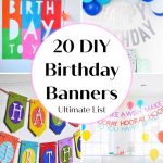 20 Diy Birthday Banner Ideas With Free Printable Templates With Regard To Diy Banner Template Free