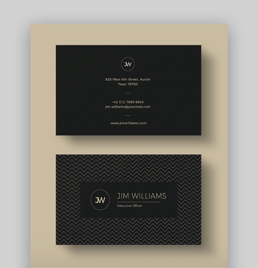 20+ Double Sided, Vertical Business Card Templates (Word, Or Psd Intended For 2 Sided Business Card Template Word