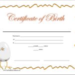 20 Free Birth Certificate Templates In Ms Word & Pdf Inside Official Birth Certificate Template