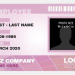 20 Free Id Card Templates For Every Profession | Formal Word Templates Intended For Id Card Template Word Free