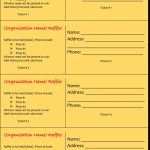 20+ Free Raffle Ticket Templates With Automate Ticket Numbering Throughout Free Raffle Ticket Template For Word