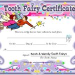 20+ Free Tooth Fairy Certificate Template [Word, Pdf] » Templatedata Within Tooth Fairy Certificate Template Free