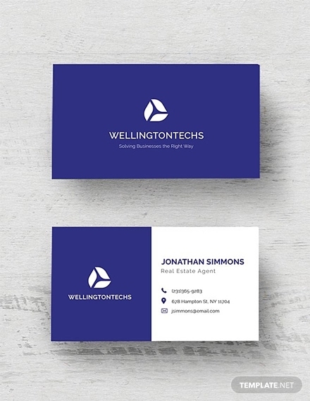 20+ Professional Business Card Templates – Psd, Pages, Word | Examples With Regard To Plain Business Card Template Word