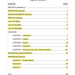 20 Table Of Contents Templates And Examples - Free Template Downloads for Microsoft Word Table Of Contents Template