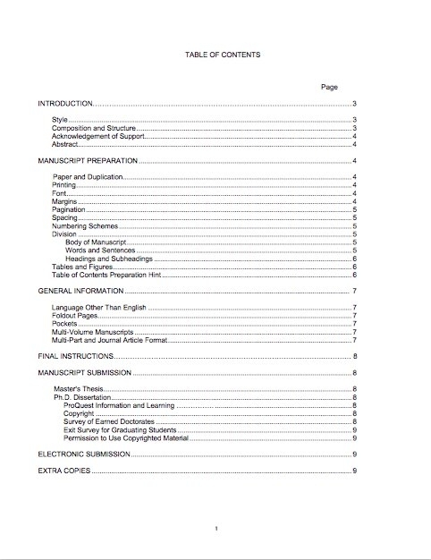 20 Table Of Contents Templates And Examples – Free Template Downloads Intended For Blank Table Of Contents Template Pdf