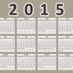 2015 Grid Calendar Creative Design Vector 01 Free Download With Regard To Powerpoint Calendar Template 2015