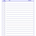 2022 To Do List Template - Fillable, Printable Pdf &amp; Forms | Handypdf regarding Blank To Do List Template