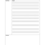 22 Cornell Note Taking Template Word – Free Popular Templates Design Within Note Taking Template Word