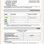 22+ Project Management Status Report Template Excel – Template Within Project Management Status Report Template