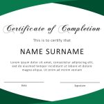 23 Free Certificate Of Completion Templates [Word, Powerpoint] for Free Completion Certificate Templates For Word