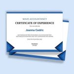 23+ Job Experience Certificate Templates – Pdf, Word, Ai, Indesign For Indesign Certificate Template