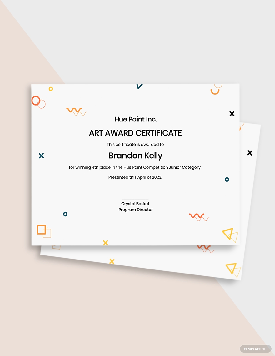 230+ Free Certificate Templates – Microsoft Publisher | Template For Free Art Certificate Templates