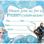 24+ Frozen Birthday Invitation Templates – Psd, Ai, Vector Eps | Free Inside Frozen Birthday Card Template