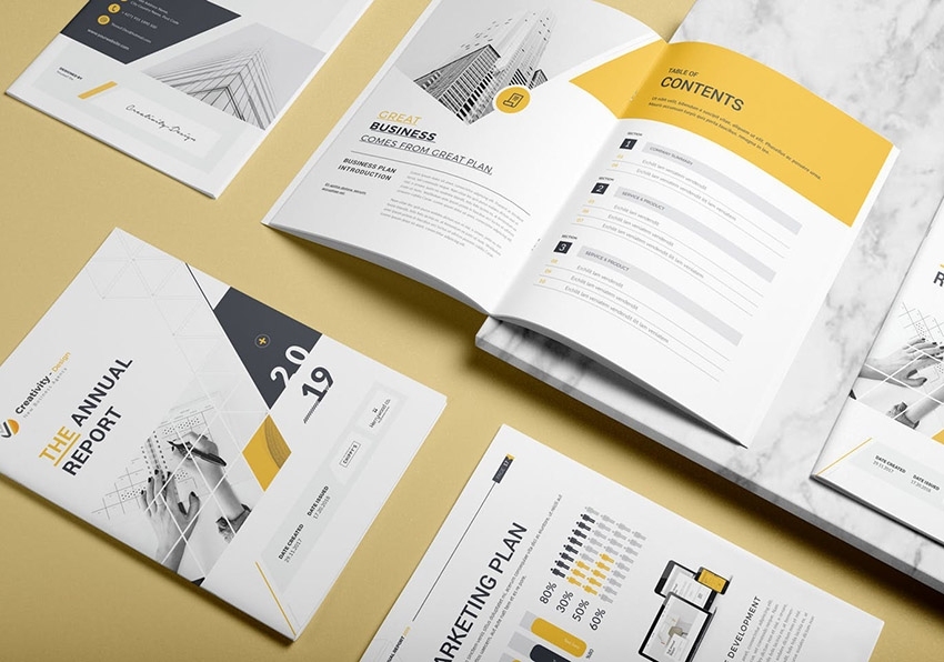 25 Best Annual Report Template Designs (For 2020 & 2021 Financial Year End) For Best Report Format Template