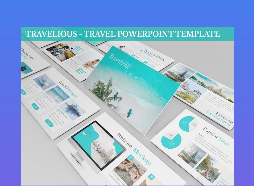 25 Best Free Travel & Tourism Powerpoint Presentation Templates For 2020 With Regard To Tourism Powerpoint Template