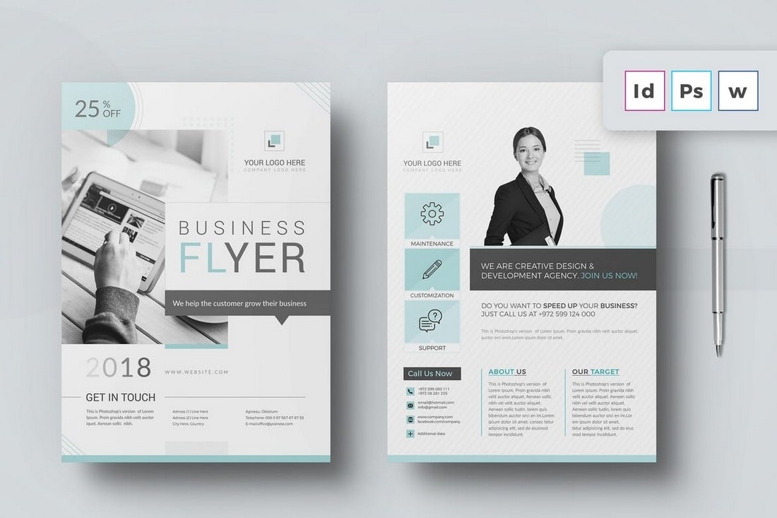 25+ Best Microsoft Word Brochure Templates with Microsoft Word Brochure Template Free