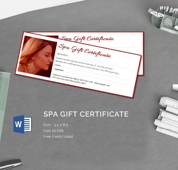 25+ Certificate Templates | Free & Premium Templates Intended For Massage Gift Certificate Template Free Download
