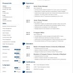 25+ Free Resume Templates For Microsoft Word To Download Throughout Microsoft Word Resume Template Free