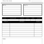 25+ Free Shipping & Packing Slip Templates (For Word & Excel) With Regard To Blank Packing List Template