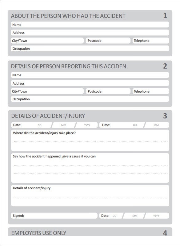 26 Info Incident Report Template Qld Pdf Zip Download Printable Cdr Psd Throughout Incident Report Form Template Qld