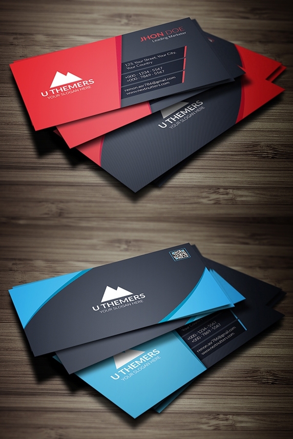 26 New Professional Business Card Psd Templates | Design | Graphic In Psd Visiting Card Templates