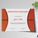 27+ Basketball Certificate Templates – Psd | Free & Premium Templates Regarding Basketball Camp Certificate Template
