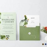 27+ Modern Wedding Invitation Templates - Free Sample, Example Format regarding Church Wedding Invitation Card Template