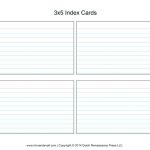 3 By 5 Index Card Template Within 3 By 5 Index Card Template