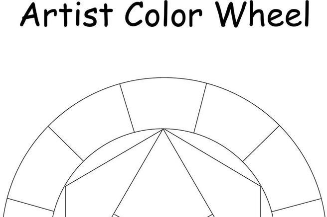 3+ Color Wheel Chart Free Download Intended For Blank Color Wheel Template