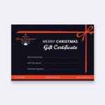 30+ Christmas Gift Certificate Templates – Word, Pdf, Psd | Free Inside Merry Christmas Gift Certificate Templates