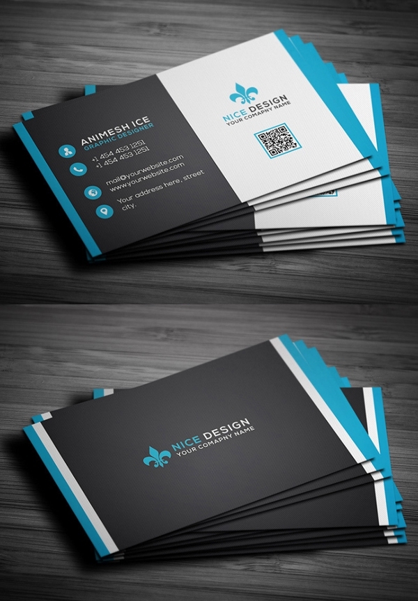 30 Free Business Card Psd Templates & Mockups | Design | Graphic Design With Regard To Calling Card Template Psd