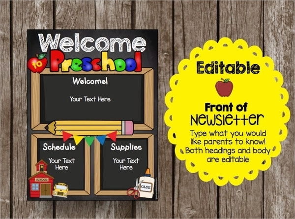 30+ Preschool Brochures - Free Psd, Ai, Eps Format Download | Free For Welcome Brochure Template