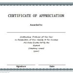 31 Free Certificate Of Appreciation Templates And Letters – Free Within Certificate Of Appreciation Template Doc