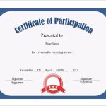 31+ Participation Certificate Templates – Pdf, Word, Psd, Ai, Indesign Pertaining To Certificate Of Participation In Workshop Template