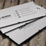 31+ Professional &amp; Simple Business Cards Templates For 2021 with Plain Business Card Template