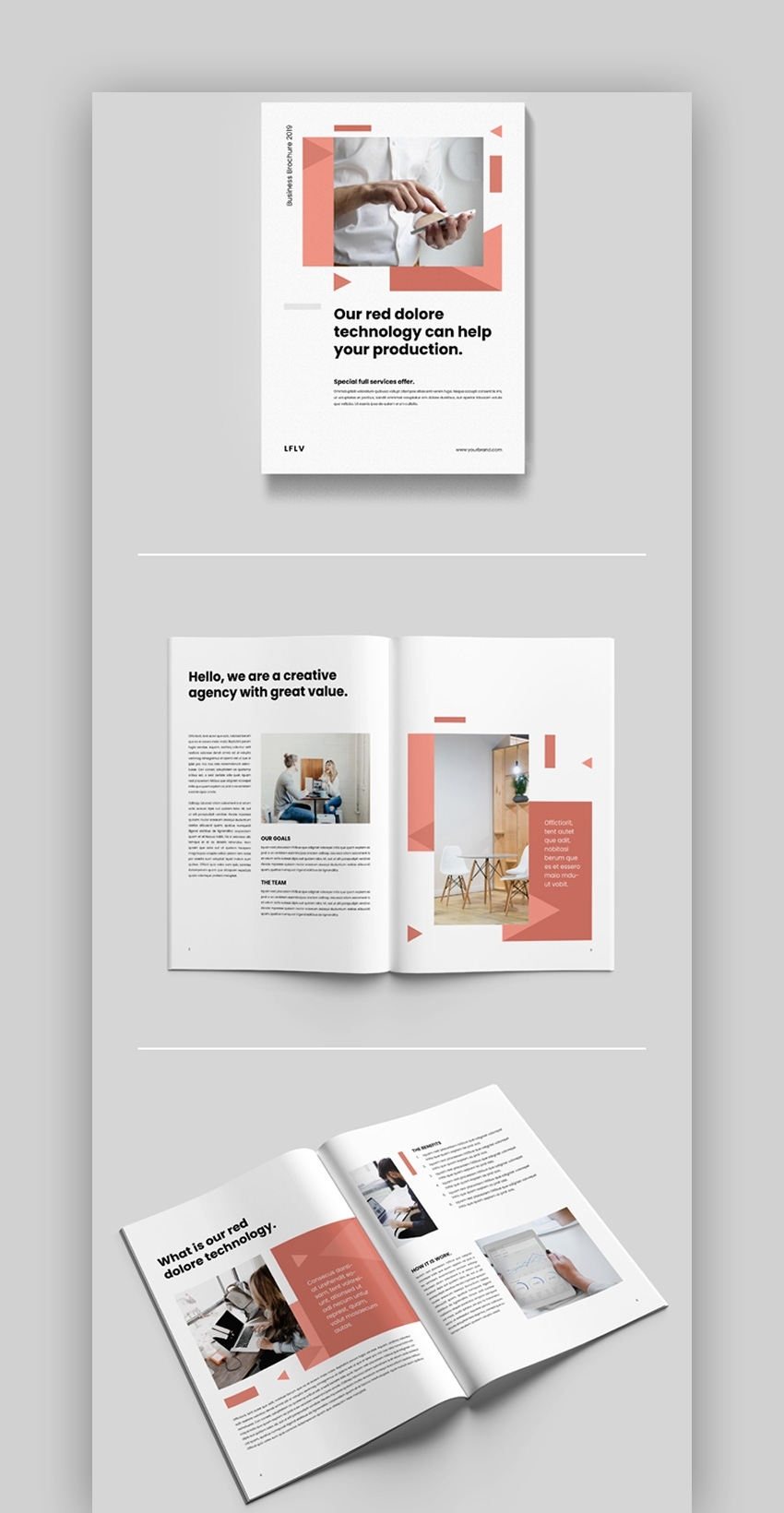 35 Best Indesign Brochure Templates – Creative Business Marketing (2020) With Adobe Indesign Brochure Templates