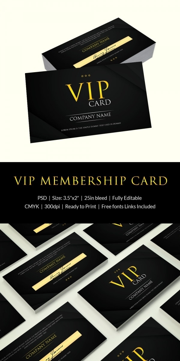 35+ Membership Card Templates | Free & Premium Templates With Regard To Template For Membership Cards