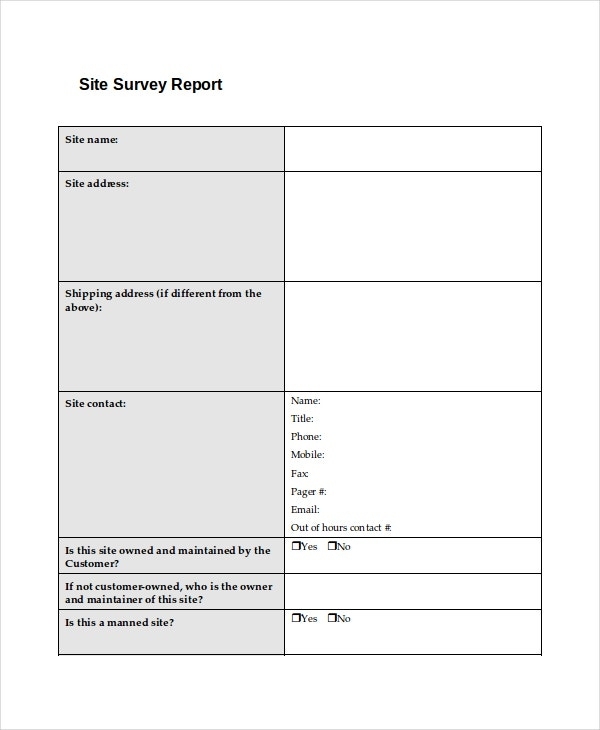 35+ Survey Templates – Free Word, Pdf Format | Free & Premium Templates Intended For Website Evaluation Report Template