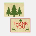 38+ Christmas Card Thank You Template Pictures Throughout Christmas Thank You Card Templates Free