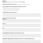 3Rd Grade Fiction Book Report Form Printable Pdf Download pertaining to Character Report Card Template