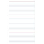 3X5 Index Card Template Word | Doctemplates Within 3X5 Note Card Template For Word