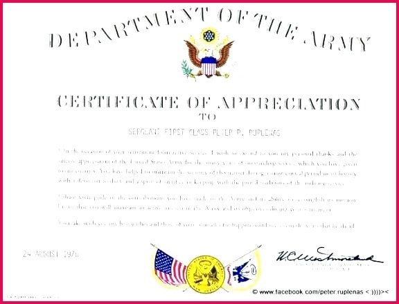 4 Military Certificate Of Appreciation Template 63725 | Fabtemplatez With Army Certificate Of Appreciation Template